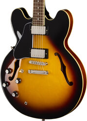 Linkshandige elektrische gitaar Epiphone IBG ES-335 LH - vintage sunburst