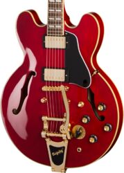 Semi hollow elektriche gitaar Epiphone Back to the Future ES-345 Ltd - Cherry red