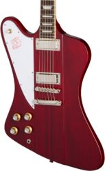 Retro-rock elektrische gitaar Epiphone IBG Firebird LH - Wine red