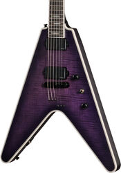 Metal elektrische gitaar Epiphone Modern Flying V Prophecy - Orchid Bloom Satin