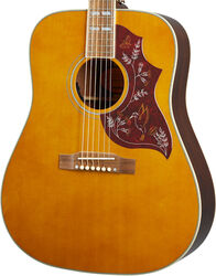 Volksgitaar Epiphone Inspired by Gibson Hummingbird - Aged antique natural 