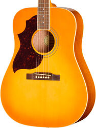 Folk gitaar Epiphone Hummingbird Tribute LH - heritage sunburst