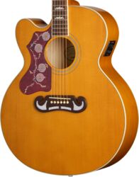 Folk gitaar Epiphone IBG J-200 Studio EC LH - natural