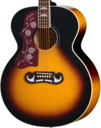 Folk gitaar Epiphone IBG J-200 Studio LH - vintage sunburst