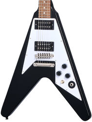 Kenmerkende elektrische gitaar Epiphone Kirk Hammett 1979 Flying V - Ebony