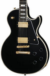 Enkel gesneden elektrische gitaar Epiphone Inspired By Gibson Les Paul Custom - Ebony