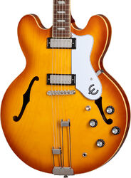 Semi hollow elektriche gitaar Epiphone Original Riviera - Royal tan