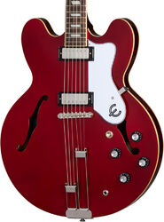 Semi hollow elektriche gitaar Epiphone Original Riviera - Sparkling burgundy top