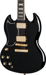 Guitarra eléctrica de doble corte. Epiphone Modern SG Custom LH - ebony