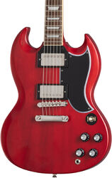 Guitarra eléctrica de doble corte. Epiphone 1961 Les Paul SG Standard - Aged sixties cherry