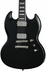 Guitarra eléctrica de doble corte. Epiphone Inspired By Gibson Modern Prophecy SG - Aged jet black metallic