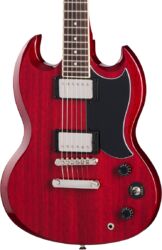 Guitarra eléctrica de doble corte. Epiphone Inspired By Gibson Modern Tribute SG - cherry