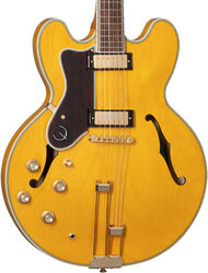 Semi hollow elektriche gitaar Epiphone Original Sheraton LH - Natural