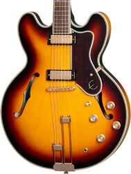 Semi hollow elektriche gitaar Epiphone Original Sheraton - Vintage sunburst