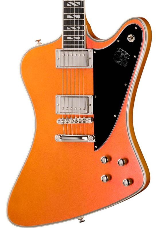 Metal elektrische gitaar Epiphone IBG Futura Firebird Custom - Firestorm Shift