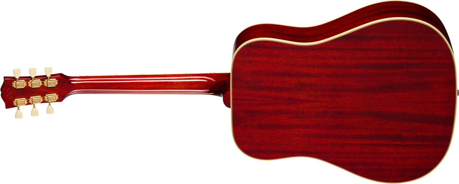 Epiphone Hummingbird 1960 Reissue Inspired By Gibson Dreadnought Epicea Acajou Rw - Heritage Cherry Sunburst - Folk gitaar - Variation 1