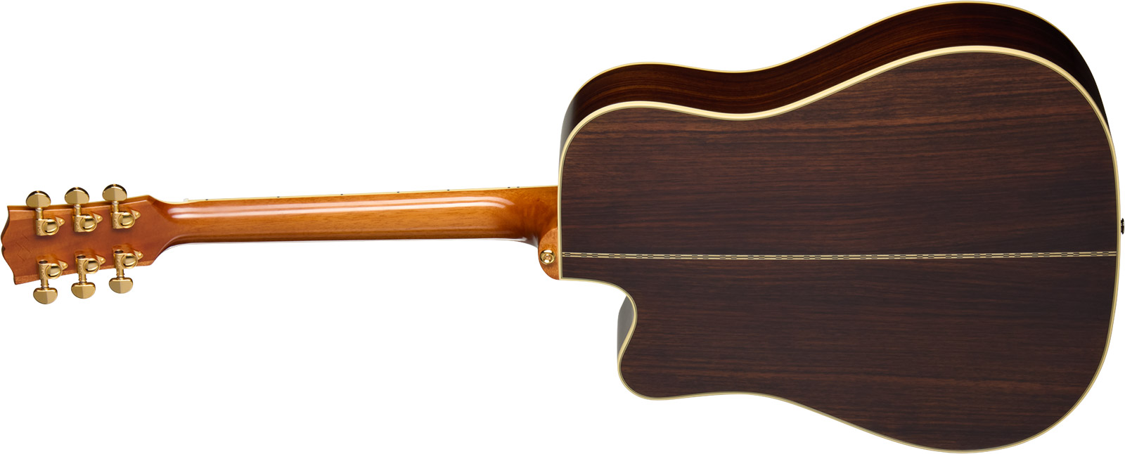 Epiphone Hummingbird Deluxe Ec Inspired By Gibson Dreadnought Cw Epicea Palissandre Eb - Natural - Folk gitaar - Variation 1