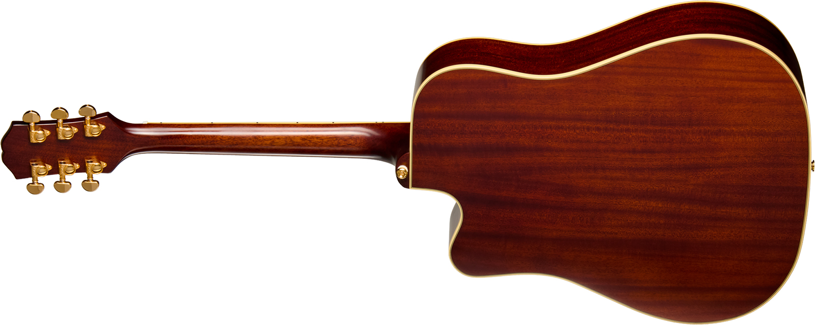 Epiphone Hummingbird Standard Ec Ibg Dreadnought Cw Epicea Acajou Rw - Natural - Folk gitaar - Variation 1