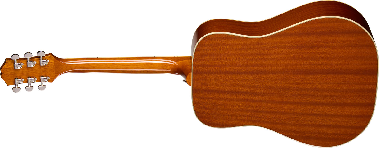 Epiphone Hummingbird Studio Lh Gaucher Ibg Dreadnought Epicea Acajou Rw - Natural - Folk gitaar - Variation 1