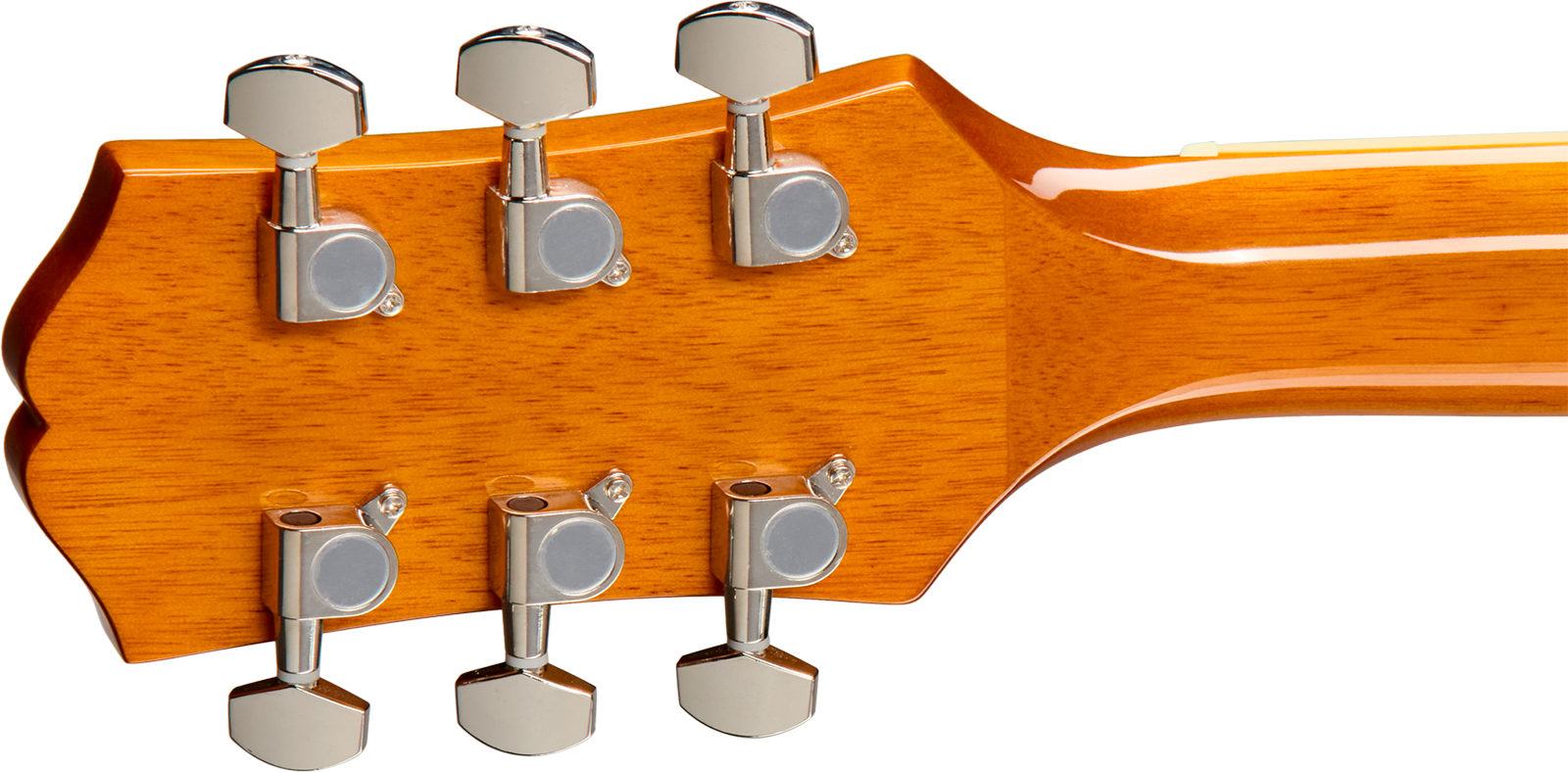 Epiphone Hummingbird Tribute Dreadnought Shsc Epicea Acajou Lau - Heritage Sunburst - Folk gitaar - Variation 5