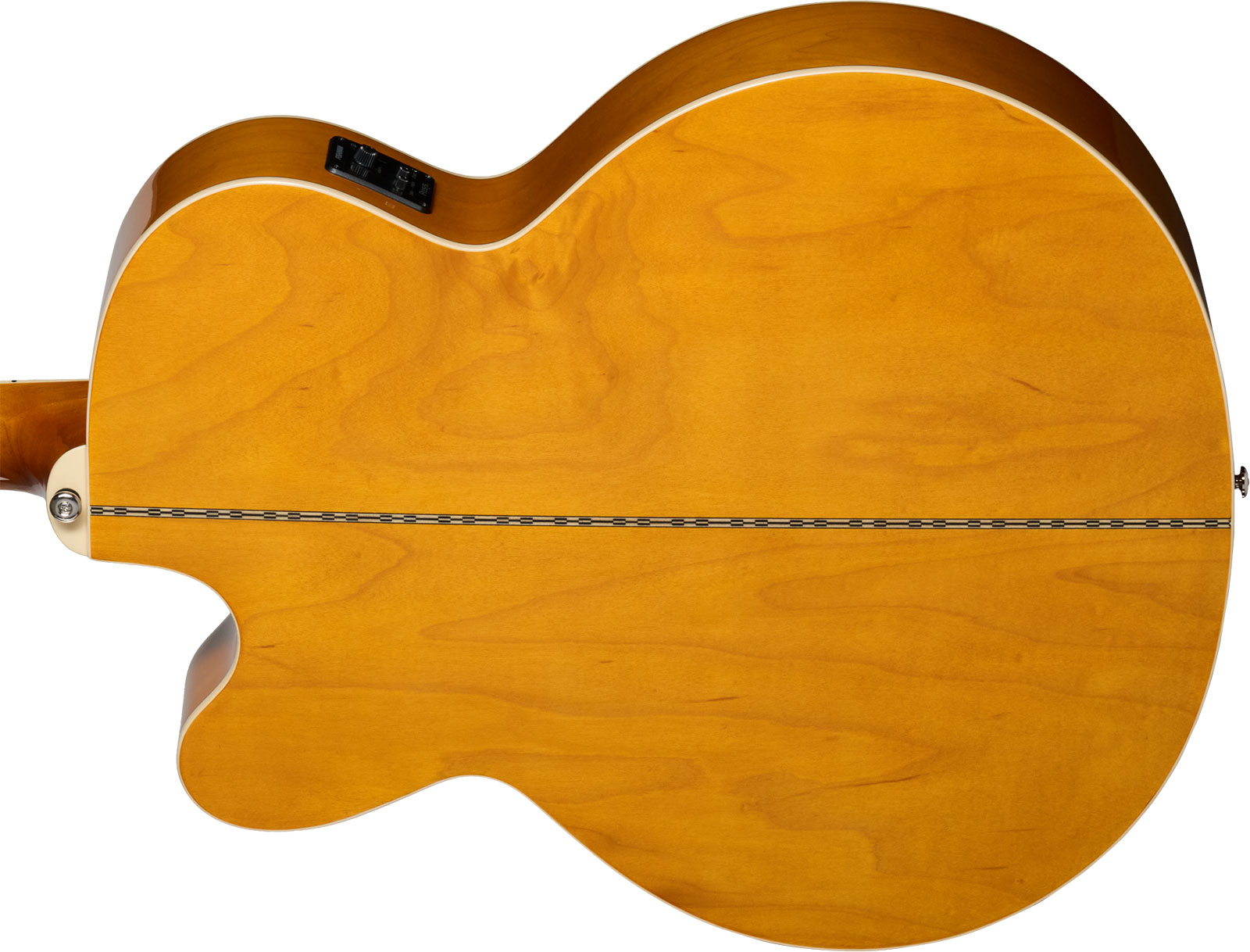 Epiphone J200 Studio Ec Ibg Jumbo Cw Epicea Acajou Rw - Natural - Folk gitaar - Variation 4