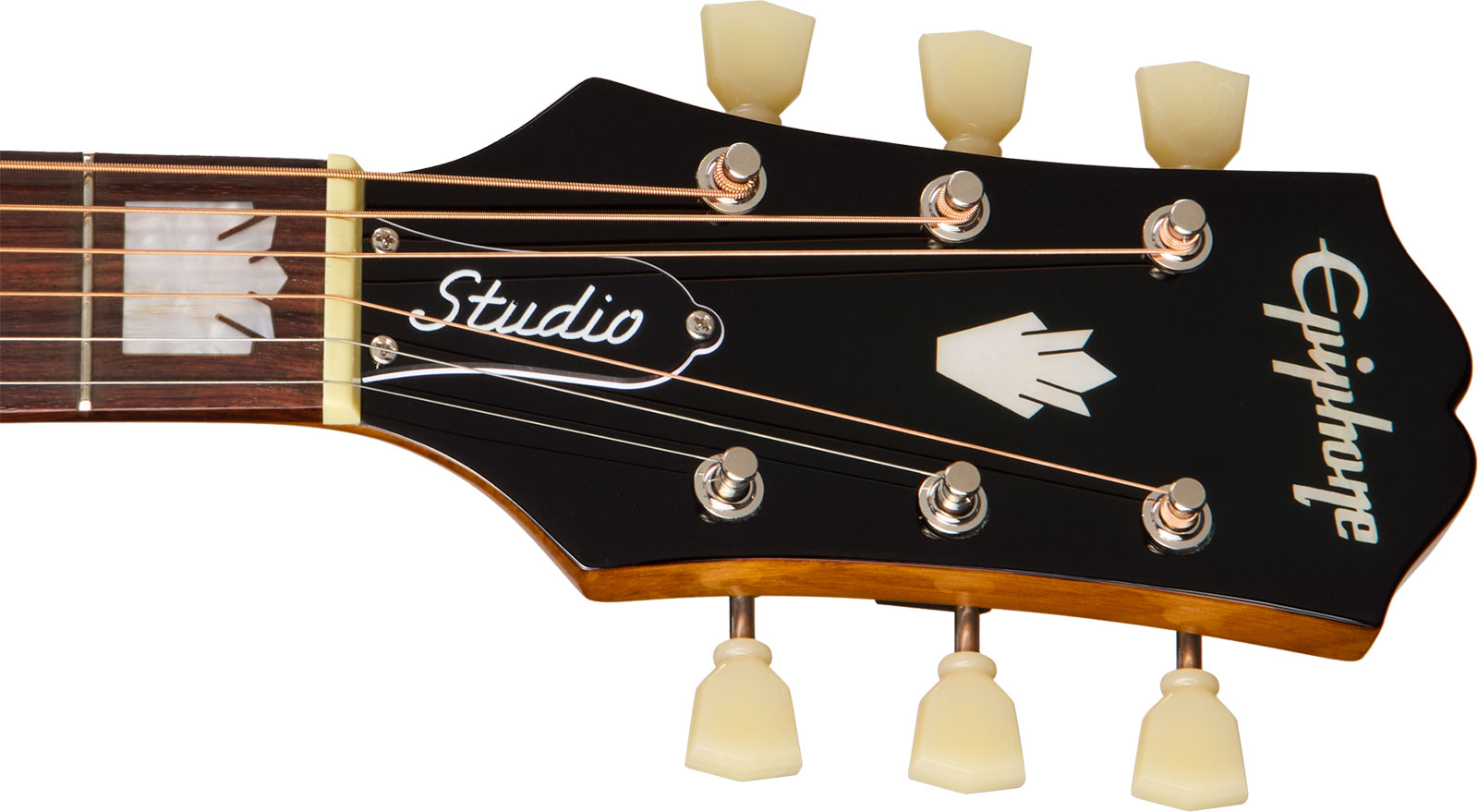 Epiphone J200 Studio Ibg Jumbo Epicea Acajou Rw - Natural - Folk gitaar - Variation 4