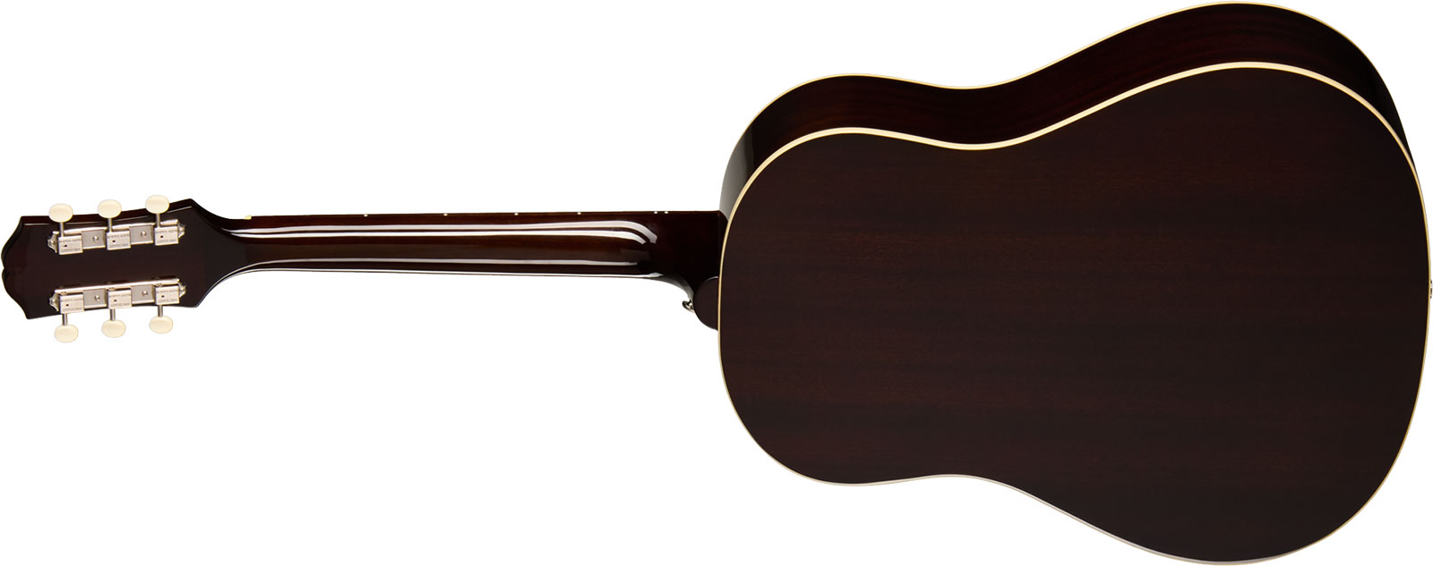 Epiphone J45 Studio Lh Gaucher Ibg Dreadnought Epicea Acajou Rw - Vintage Sunburst - Folk gitaar - Variation 1