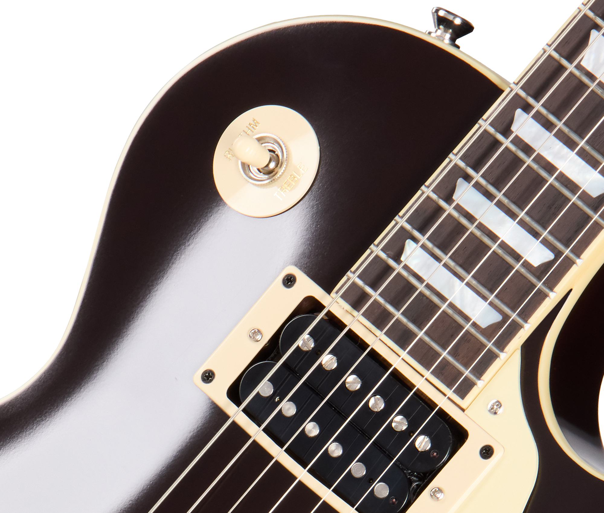 Epiphone Jeff Beck Les Paul 1954 Signature 2h Gibson  Ht Rw - Oxblood - Enkel gesneden elektrische gitaar - Variation 3