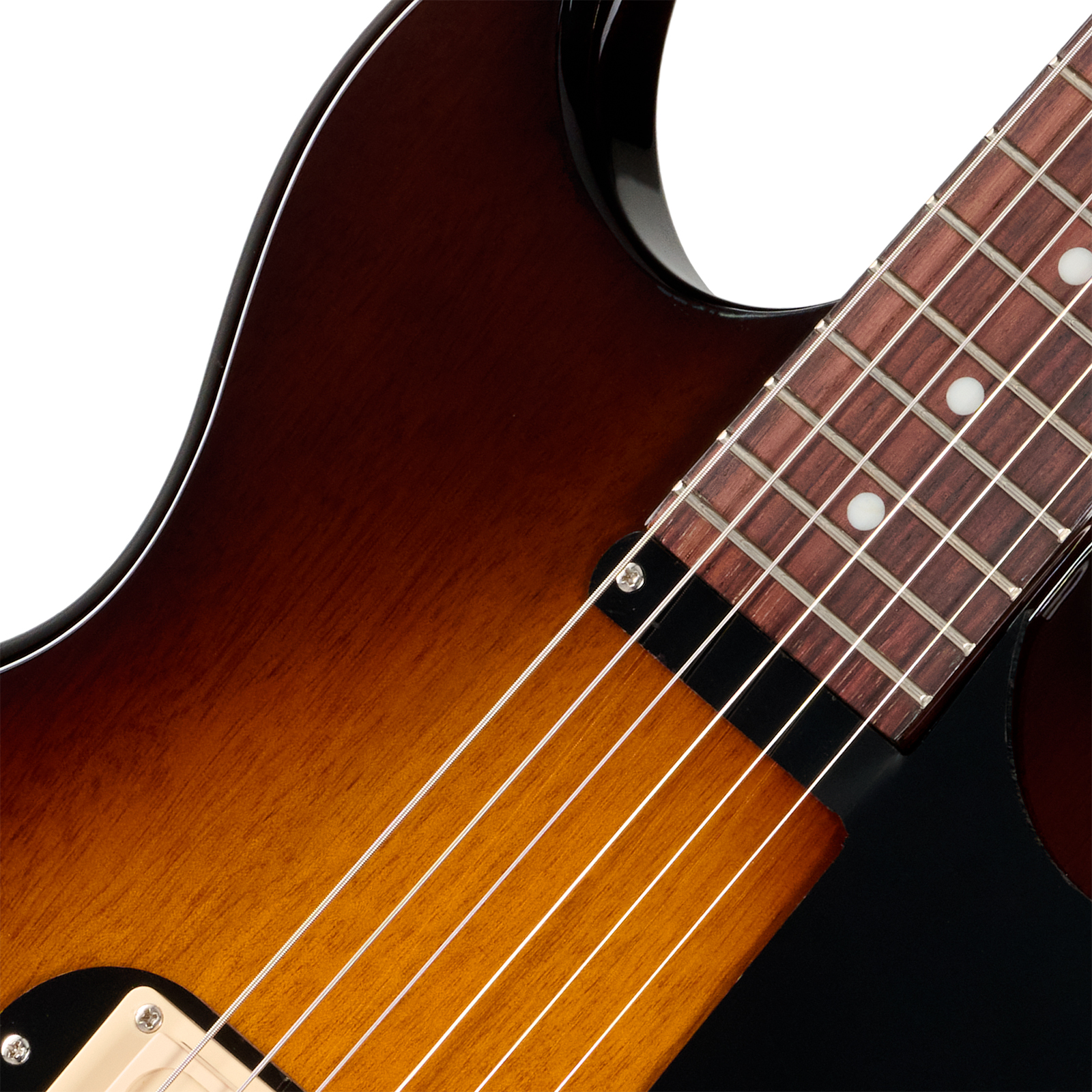 Epiphone Joan Jett Olympic Special Ht 1h Rw - Vintage Sunburst - Double cut gitaar - Variation 2