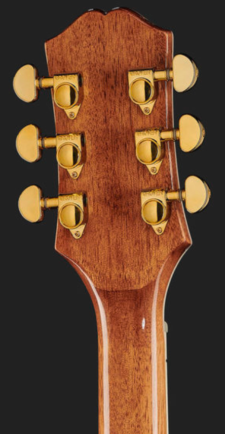 Epiphone Les Paul Custom Koa 2h Ht Eb - Natural - Enkel gesneden elektrische gitaar - Variation 3