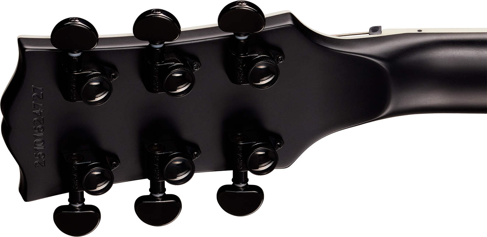 Epiphone Les Paul Prophecy Modern 2h Fishman Fluence Ht Eb - Obsidian Storm Satin - Single cut gitaar - Variation 5