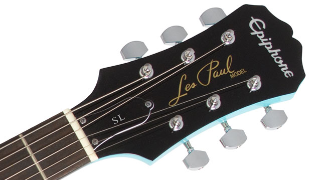 Epiphone Les Paul Melody Maker E1 2s Ht - Sunset Yellow - Enkel gesneden elektrische gitaar - Variation 1