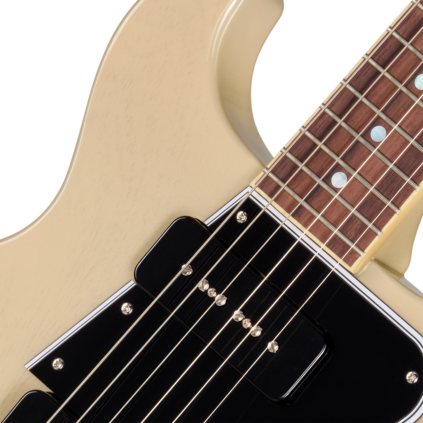 Epiphone Les Paul Special 1960 Dc Reissue Ibc 2s P90 Gibson Ht Rw - Tv White - Double cut gitaar - Variation 2