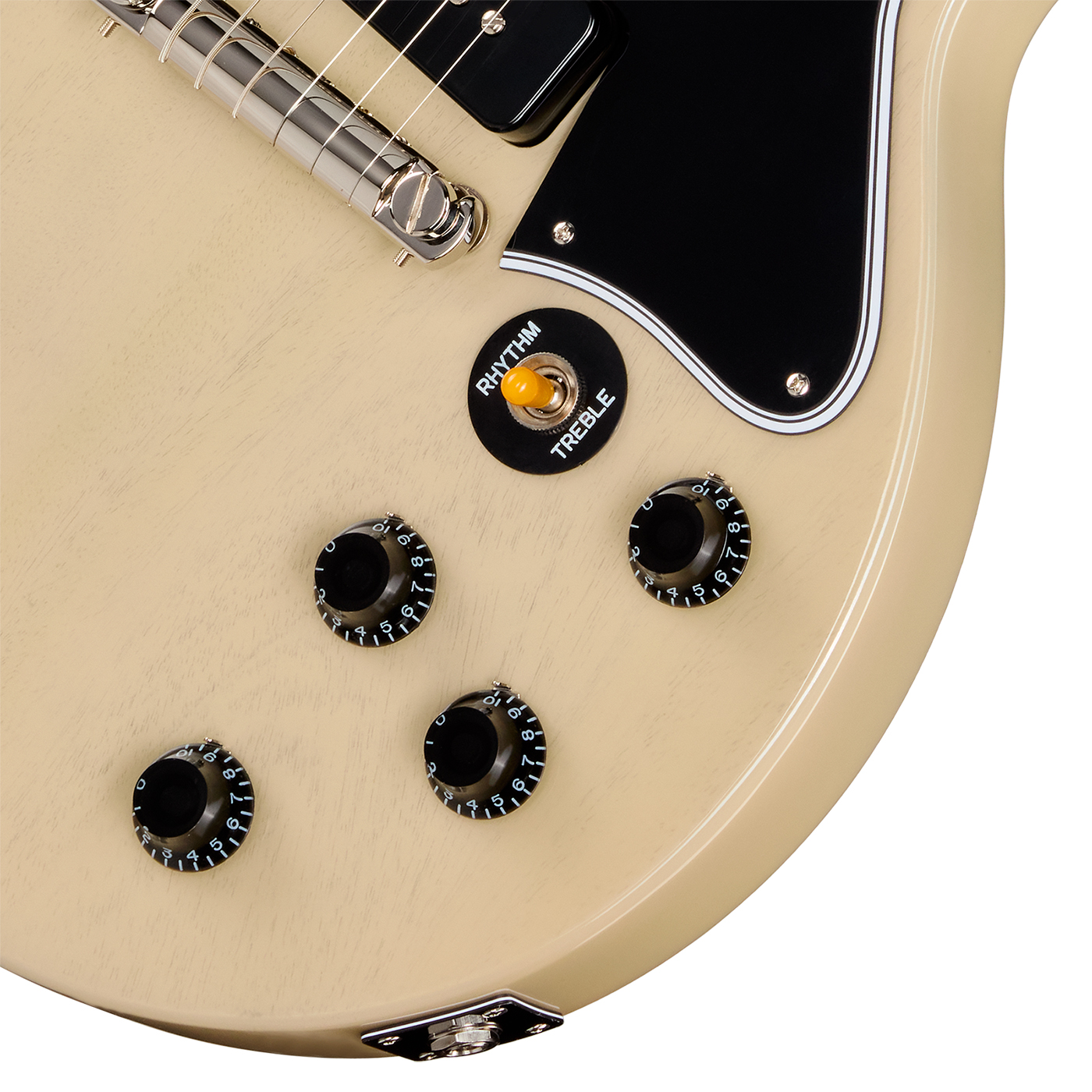Epiphone Les Paul Special 1960 Dc Reissue Ibc 2s P90 Gibson Ht Rw - Tv White - Double cut gitaar - Variation 3