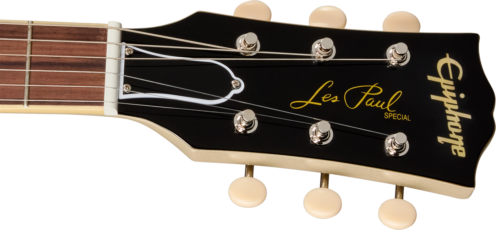 Epiphone Les Paul Special 1960 Dc Reissue Ibc 2s P90 Gibson Ht Rw - Tv White - Double cut gitaar - Variation 4