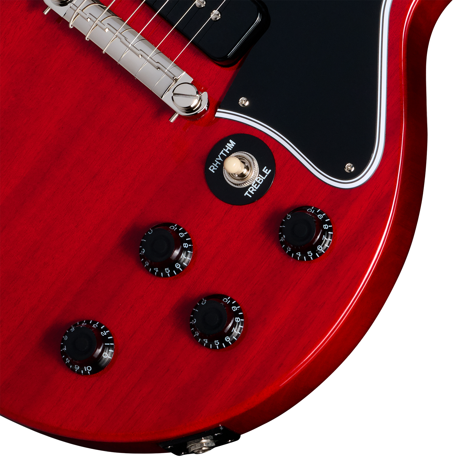Epiphone Les Paul Special Double Cut Dc Ibg 2s P90 Ht Rw - Cherry Red - Double cut gitaar - Variation 3