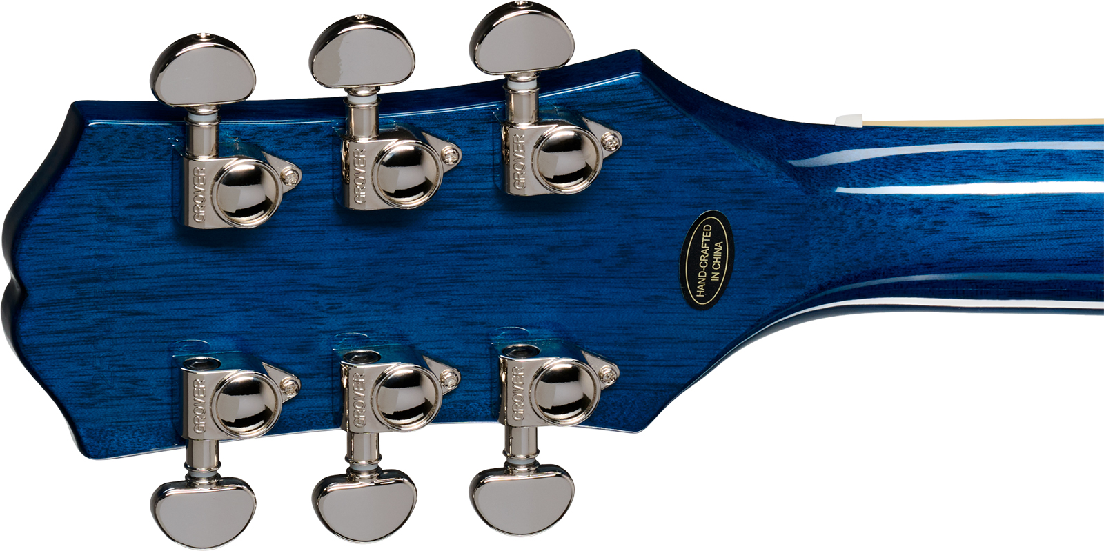 Epiphone Les Paul Special Double Cut Figured Ibg Dc 2h Ht Rw - Ocean Water - Double cut gitaar - Variation 4