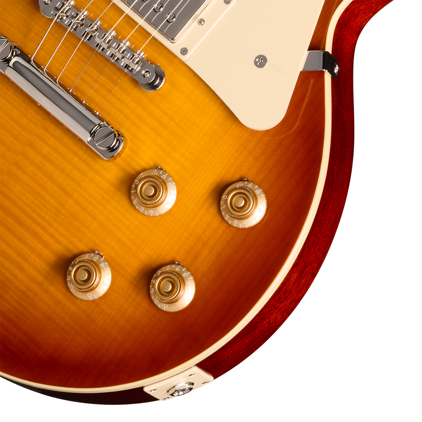 Epiphone Les Paul Standard 1959 Reissue Igc 2h Gibson Ht Rw - Golden Poppy Burst - Single cut gitaar - Variation 3