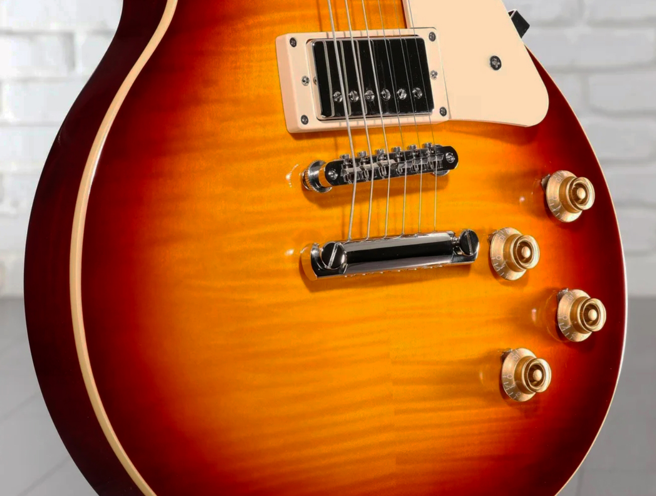 Epiphone Les Paul Standard 1959 Reissue Igc 2h Gibson Ht Rw - Royal Teaburst - Single cut gitaar - Variation 4