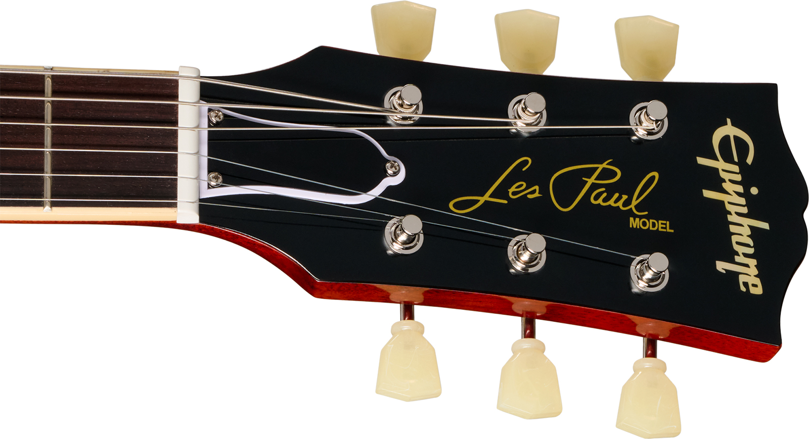 Epiphone Les Paul Standard 1959 Reissue Igc 2h Gibson Ht Rw - Golden Poppy Burst - Single cut gitaar - Variation 4
