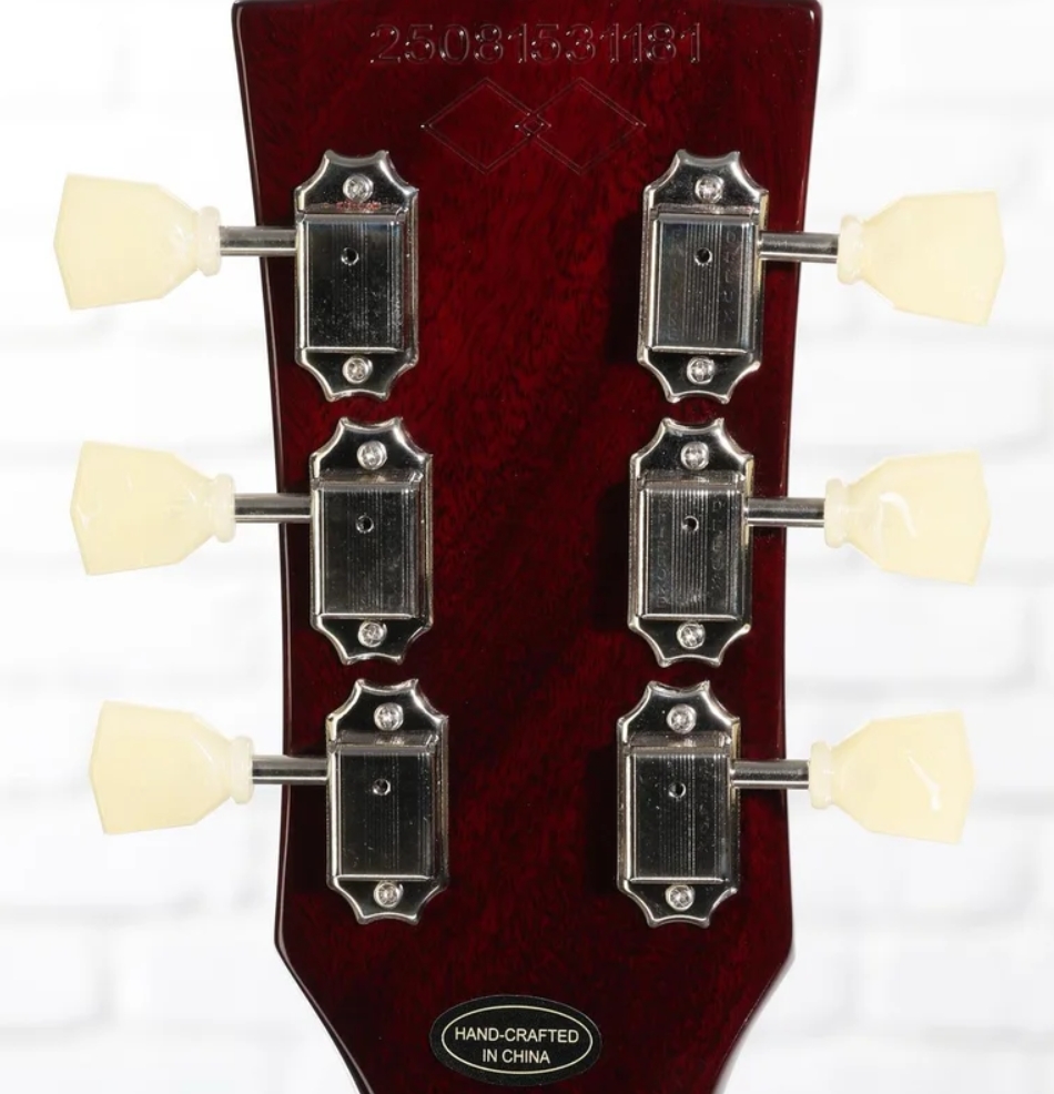 Epiphone Les Paul Standard 1959 Reissue Igc 2h Gibson Ht Rw - Royal Teaburst - Single cut gitaar - Variation 7