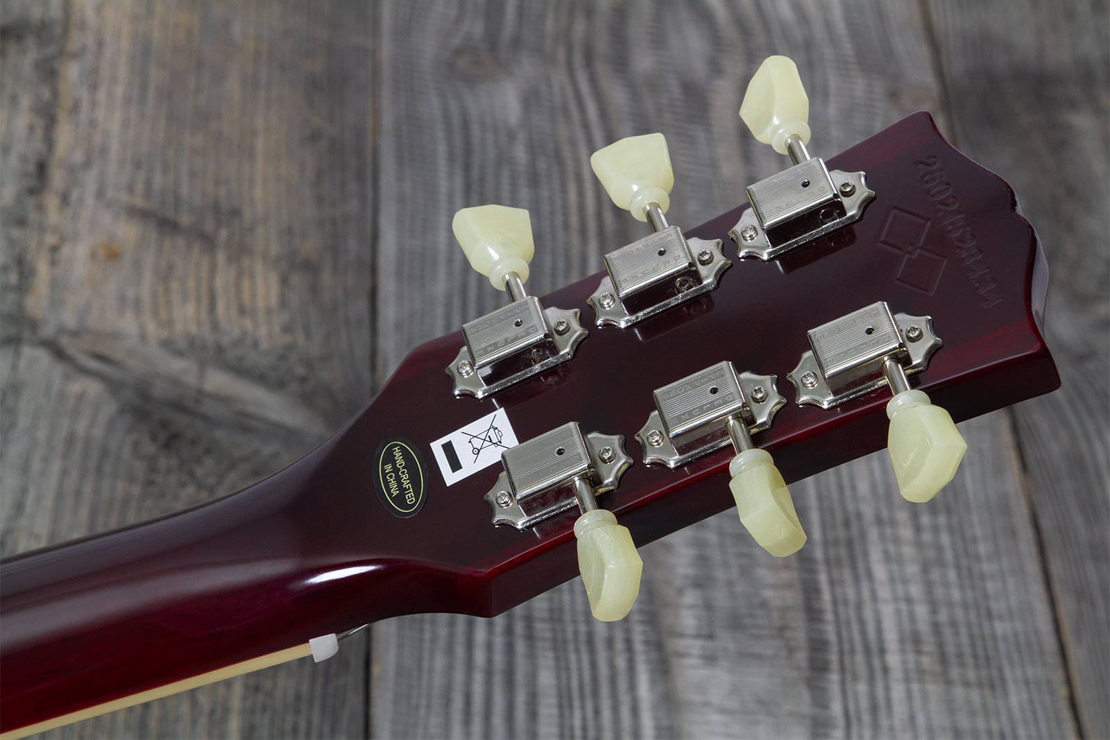 Epiphone Les Paul Standard 1959 Reissue Igc 2h Gibson Ht Rw - Sunburst Fade - Single cut gitaar - Variation 8