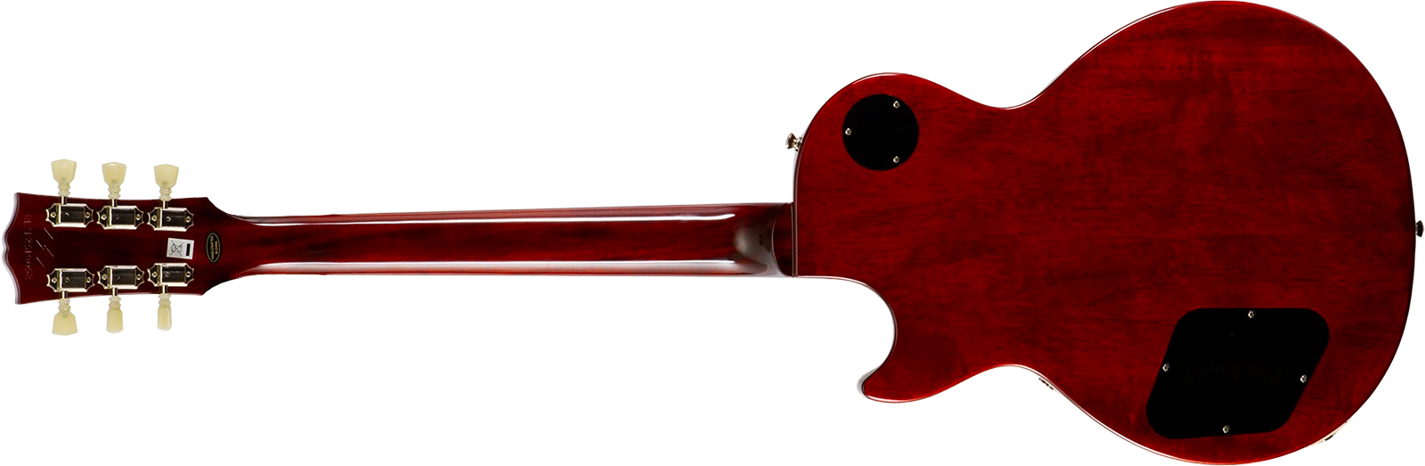 Epiphone Les Paul Standard 1960 Reissue Igc 2h Gibson Ht Rw - Tangerine Burst - Single cut gitaar - Variation 7