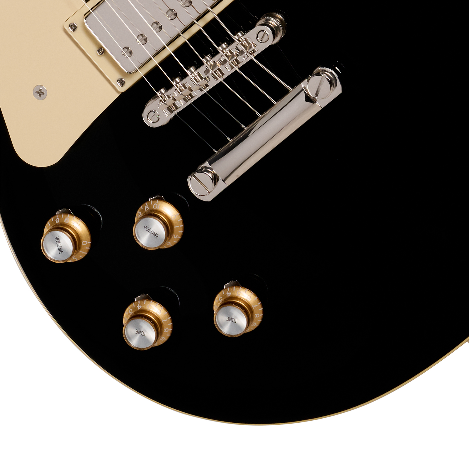 Epiphone Les Paul Standard 60s Lh Ibg Original Gaucher 2h Ht Rw - Ebony - Single cut gitaar - Variation 3