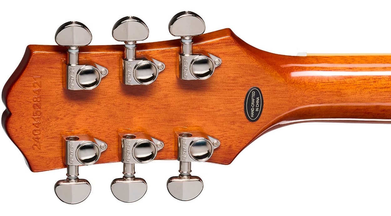 Epiphone Les Paul Standard 60s Quilt Top Ltd Ibg Original 2h Ht Lau - Translucent Blue - Single cut gitaar - Variation 4