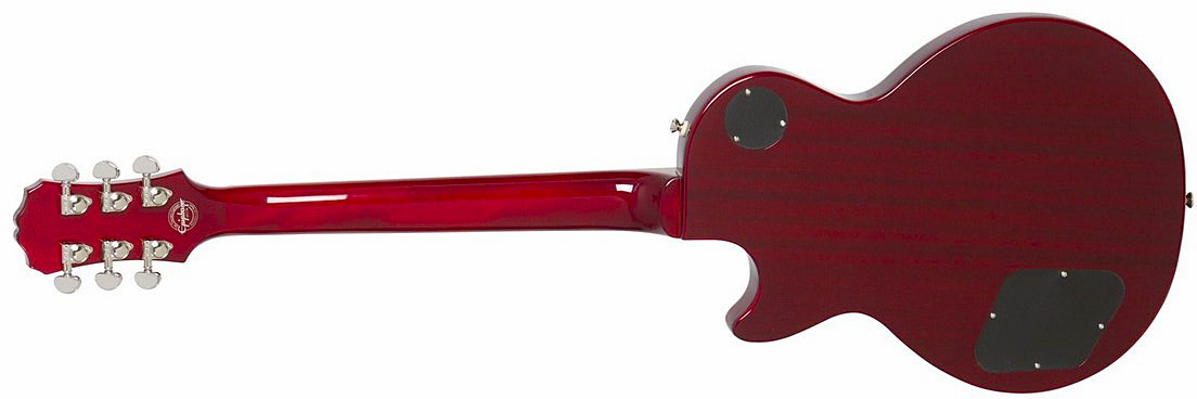 Epiphone Les Paul Standard Plus Top Pro Hh Ht Pf - Blood Orange - Enkel gesneden elektrische gitaar - Variation 1