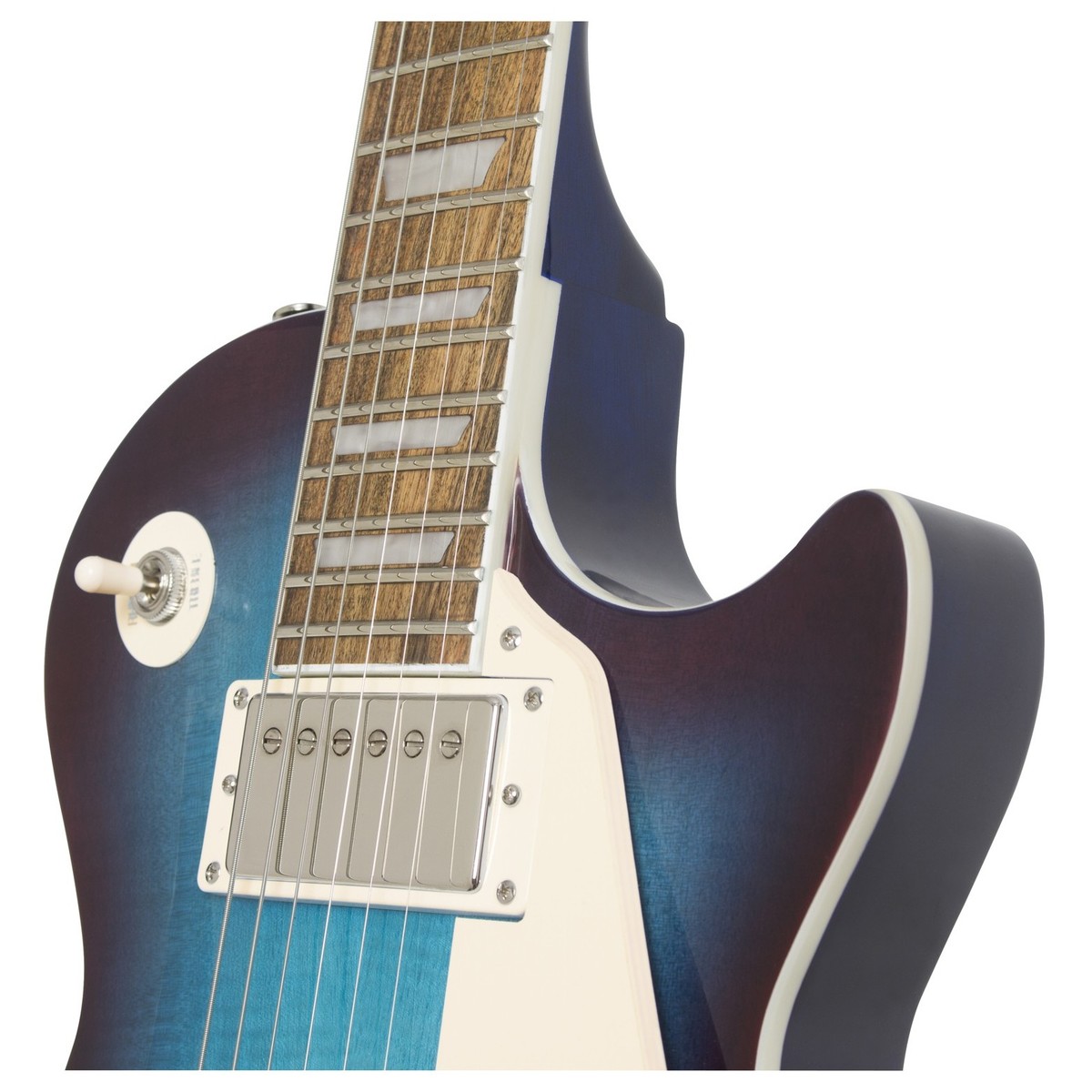 Epiphone Les Paul Standard Plus Top Pro Hh Ht Pf - Blueberry Burst - Enkel gesneden elektrische gitaar - Variation 2