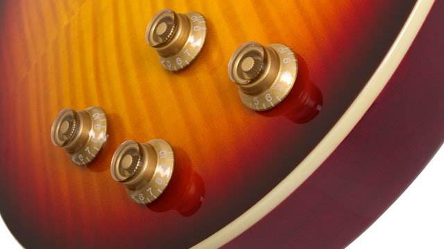 Epiphone Les Paul Standard Plus Top Pro Ltd Ch - Bourbon Burst - Enkel gesneden elektrische gitaar - Variation 4
