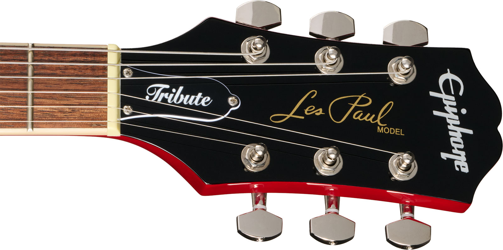 Epiphone Les Paul Tribute Plus Ibg 2h Ht Rw - Heritage Cherry Sunburst - Single cut gitaar - Variation 5