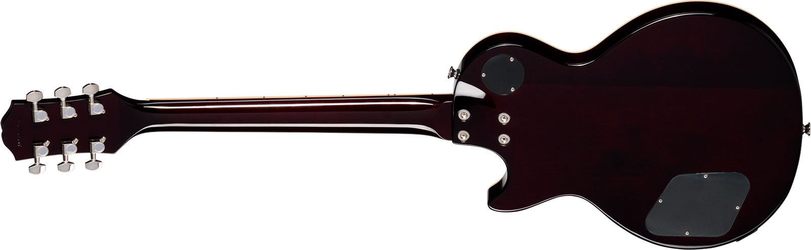 Epiphone Les Paul Tribute Plus Lh Gaucher Ibg 2h Ht Rw - Vintage Sunburst - Single cut gitaar - Variation 1